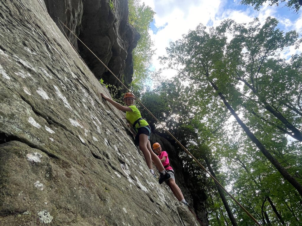 summer 2024 climbing trip french broad river academy