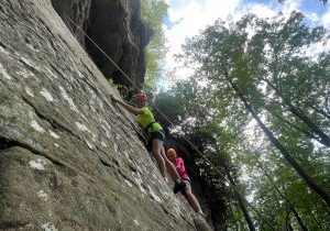 summer 2024 climbing trip french broad river academy