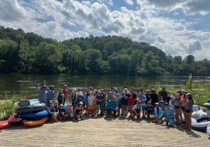 french broad river academy back to school float and picnic 2024